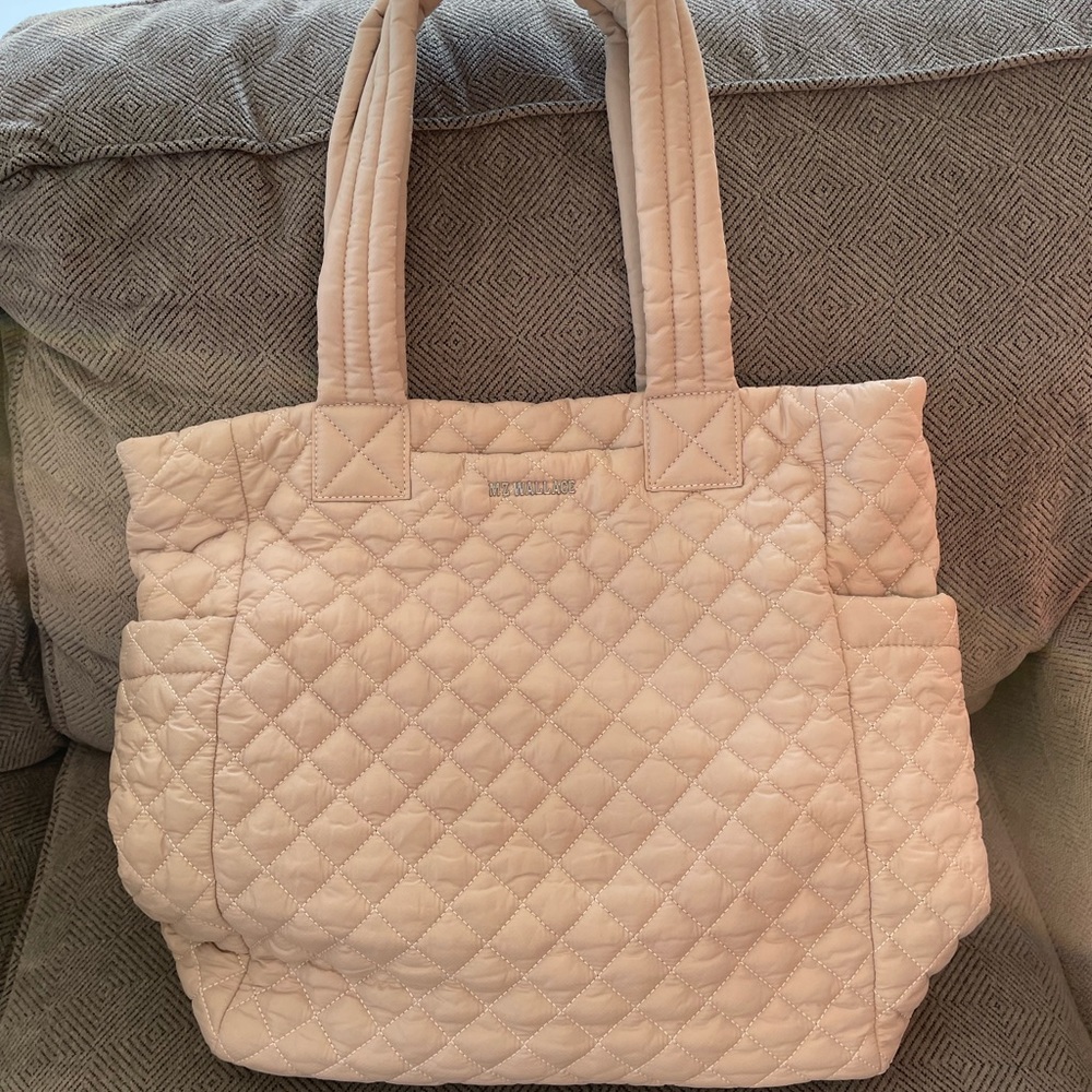 MZ Wallace Max tote in Mushroom